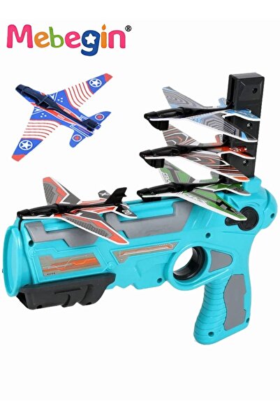 MEBEGIN Catapult Airplane Launcher with 10pcs Glider Plane Airplane Launcher ...
