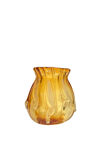 Lara Decor Amber Simli Dalga Vazo