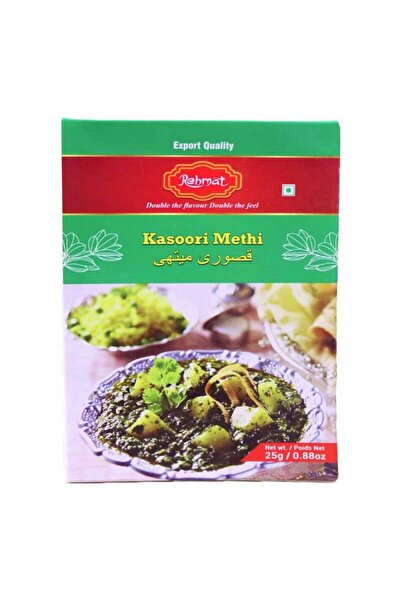 Rehmat Premium Fragrant Sun-Dried Kasoori Methi Leaves (25g)