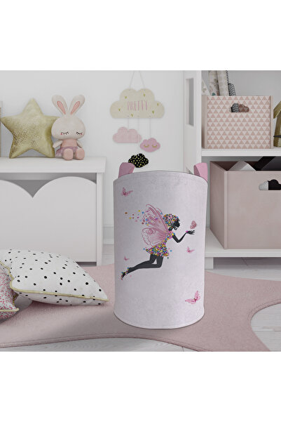 Empressco ΒΡΕΦΙΚΟ ΚΑΙ ΠΑΙΔΙΚΟ ΔΩΜΑΤΙΟ Καλάθι παιχνιδιών με μοτίβο πριγκίπισσα...