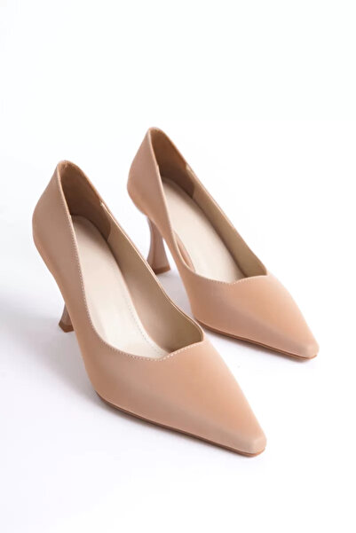 Belinora Women's Nude Satin Stiletto Tr08Ms27G
