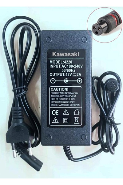 Kawasaki TÜRK MALI KX-PRO 8.5A ŞARJ ADAPTÖRÜ HOVERBOARD ŞARJ ALETİ KX PRO 8,5A