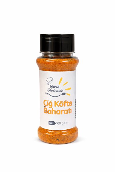 NOVA GLUTENSİZ Glutensiz Çiğ Köfte Baharatı 100 g – Katkısız, Glutensiz, Vega...