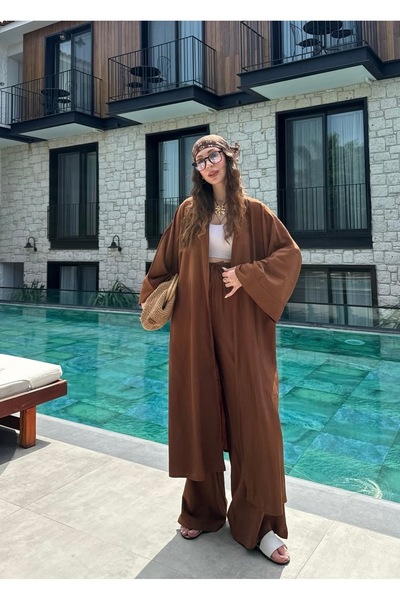 REFİŞ BUTİK VE AKSESUAR YIRMAÇLI KİMONO TAKIM