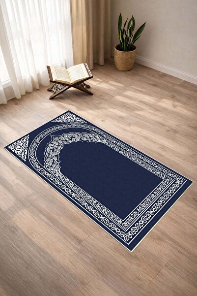 Pelura Halı Mihrap Patterned Digital Print Pcs Non-Slip Sole Washable Prayer Rug