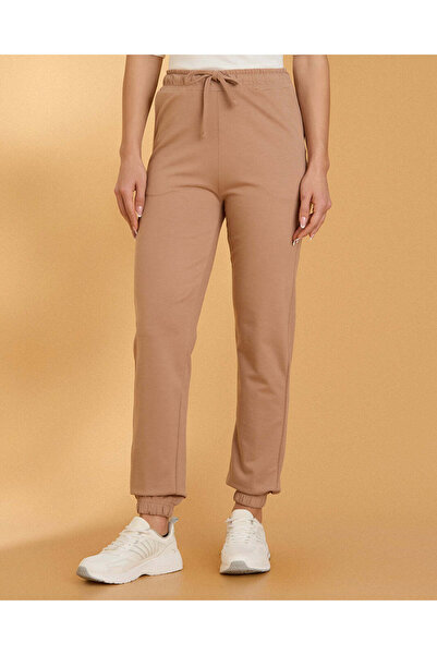 REDTAG Women Brown Basic Active Jogger