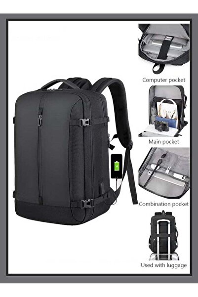 Arabest Fits 17 Inch Laptop Backpack Business Backpack 3 in 1 College Bookbag...