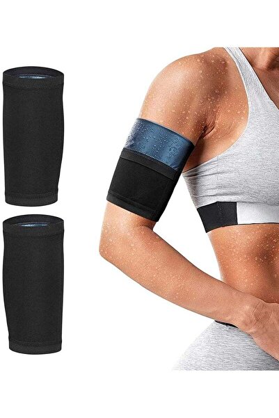 Arabest Women Sauna Arm Trimmer Sleeves - Heat-Trapping Polymer Compression G...