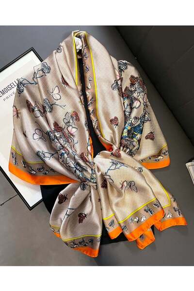 SYOSI Spring and summer fashion print shawls Women's beach scarves