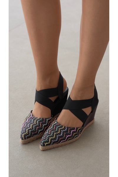 selin shoes Arenora Lastik Detay – дамски обувки с висок ток и остър нос от р...