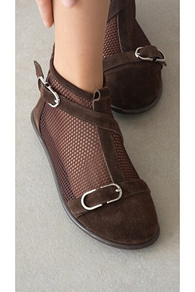 selin shoes Vario Mesh Detail Αξεσουάρ με διπλή πόρπη Γυναικεία παπούτσια με ...