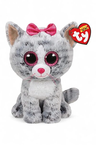 Empressco TY Beanie Boo's Kiki Cat قطيفة 25 سم