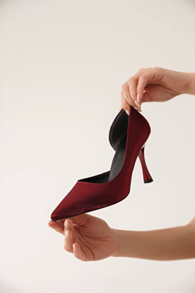 Belinora Women's Red Heeled Shoes Tr08Ms45D