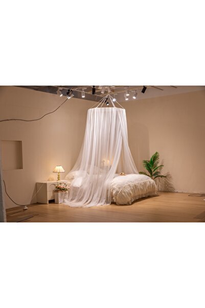 Generic Bed Mosquito Net, Large Canopy, Easy Install, Decorative & Portable w...