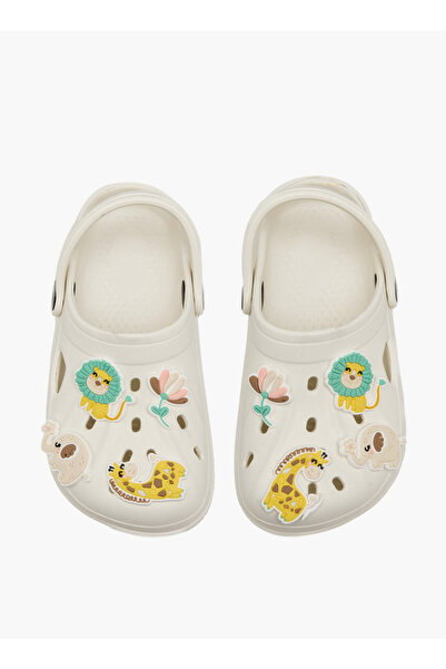 Aqua Girls Embossed Clogs