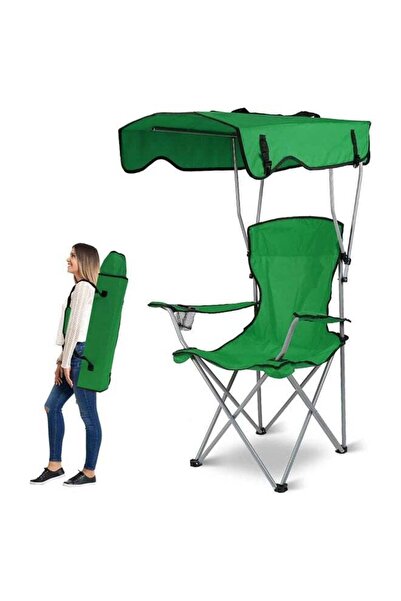 Arabest Portable Camping Chair with Canopy Shade, Foldable Canopy Chair,Lawn ...