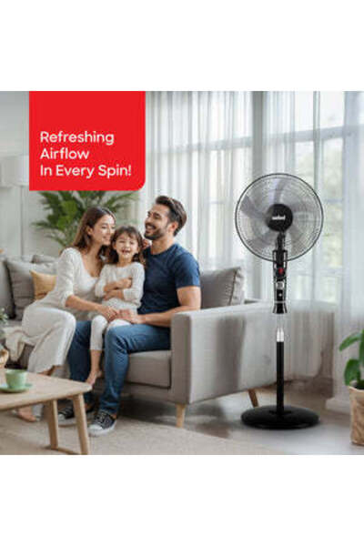 Sanford 16 inch 5 blade Stand Fan