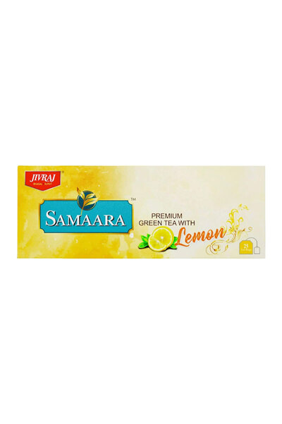 SAMAARA PREMIUM GREEN TEA LEMON FLVR 25 BAGS 50GM