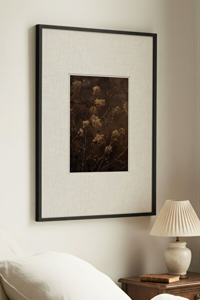 Zevahir Home 1 ΤΕΜΑΧΙΟ ΒΙΝΤΑΤΖ ΠΙΝΑΚΑΣ ΖΩΓΡΑΦΙΣΜΕΝΟΣ ΜΕ ΘΕΜΑ ΤΑ ΜΑΥΡΑ ΛΟΥΛΟΥΔ...