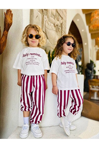 La ciel Paris Unisex Kids Cotton Set