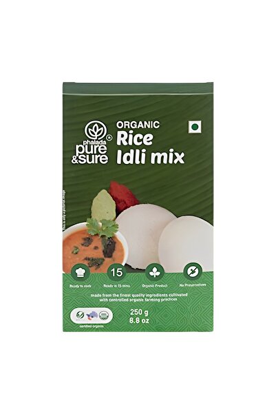None PURE & SURE RICE IDLI MIX 250GM
