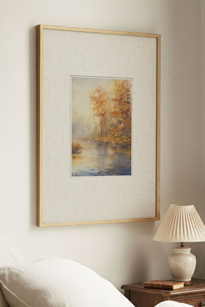 Zevahir Home 1 ΤΕΜΑΧΙΟ ΒΙΝΤΑΤΖ ΠΙΝΑΚΑ ΖΩΓΡΑΦΙΣΜΕΝΟΥ ΤΕΧΝΟΥΡΓΙΟΥ ΜΕ ΦΥΣΙΚΟ ΞΥΛ...