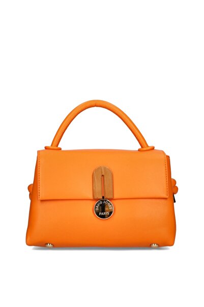 David Jones حقيبة يد وحزام نسائية برتقالية