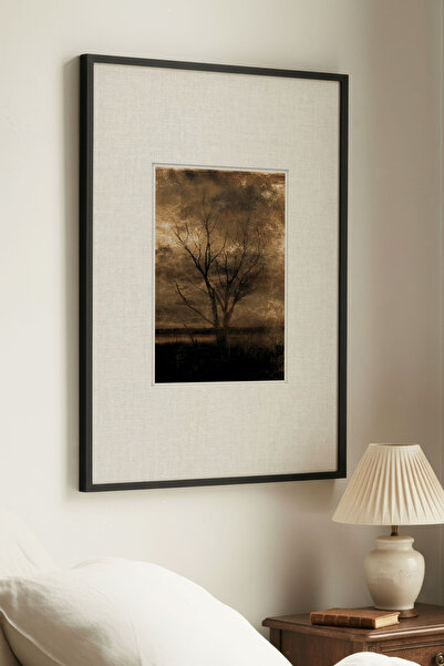 Zevahir Home 1 ΤΕΜΑΧΙΟ ΒΙΝΤΑΤΖ ΠΙΝΑΚΑΣ ΖΩΓΡΑΦΙΚΗΣ ΜΕ ΘΕΜΑ ΤΟ ΣΚΟΥΡΟ ΞΥΛΟ, ΜΕ ...