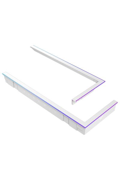 ASUS TUF Gaming GT502 Horizon ile uyumlu ARGB Beyaz Aydınlatma Kiti