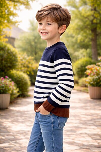 ALEXANDERGARDI Pulover cu dungi pentru copii