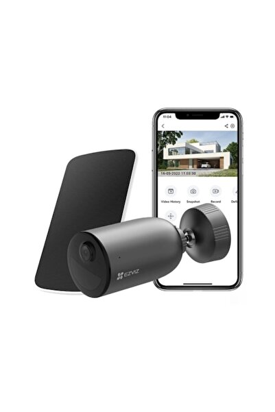 EZVIZ Smart Surveillance Camera with Solar Panel