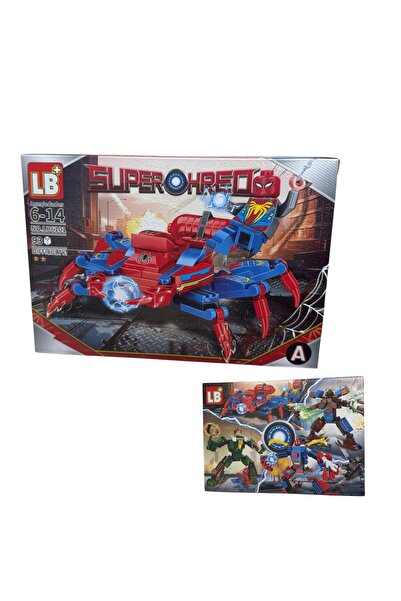 ADIRI SHOP Set construcție interactiv SuperHero robot cu figurină, 90 piese, ...