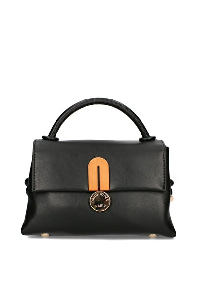 David Jones حقيبة يد وحزام نسائية باللون الأسود