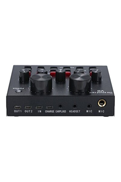 Arabest V8 Multifunctional External Sound Card 6 Sound Modes 12 Sound Effects...
