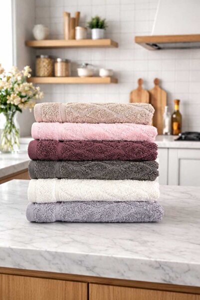 Bella Home Nurpak Fulya Diamond Patterned Kitchen Towel |   30X50 cm |   100%...