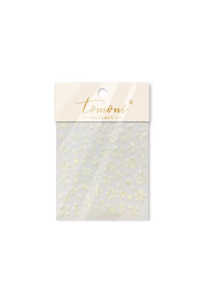 delis 3D Marquise nail stickers, STICKER03, Yellow