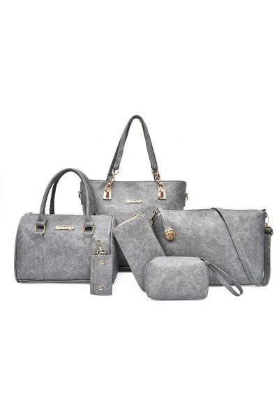 Magdeal Set of 6 Eco- Leather Bags, Medilege Model