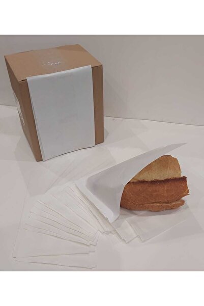 ecenplast 14x21 CM 1.000 ADET YARIM EKMEK , SANDVİÇ , ÜÇ PARÇA , HAMBURGER , ...