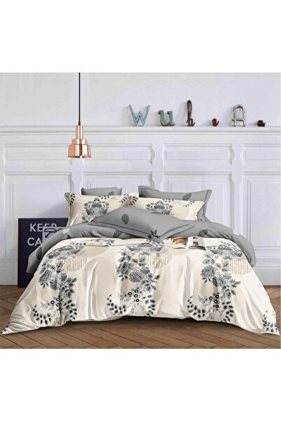CHIRASO CHIRASO Bed Linen Set, 6 Pieces, Double Bed, Sheet 230x240, Duvet 200...