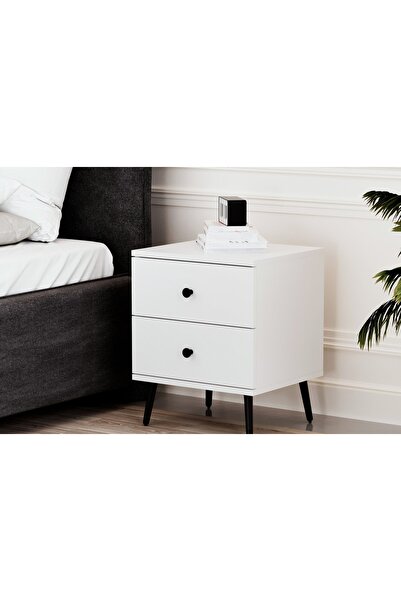 Vivense Truva Komodin, Beyaz