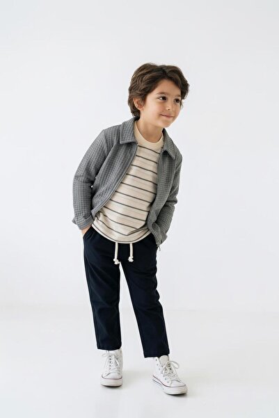 MiaBaby Cardigan, Trousers, T-Shirt 3-Piece Set