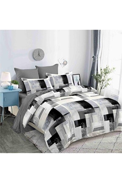 CHIRASO CHIRASO Bed Linen Set, 6 Pieces, Double Bed, Sheet 230x240, Duvet 200...