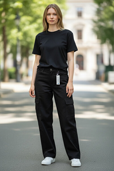 Grizum Bol kesim cepli pantolon