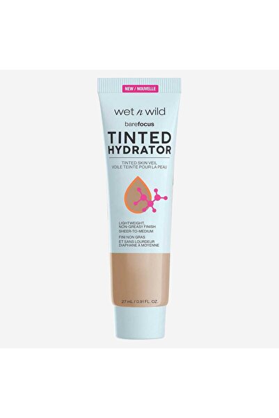 WET N WİLD Bare Focus Tinted Hydrator Tinted Skin Veil, Medium Tan