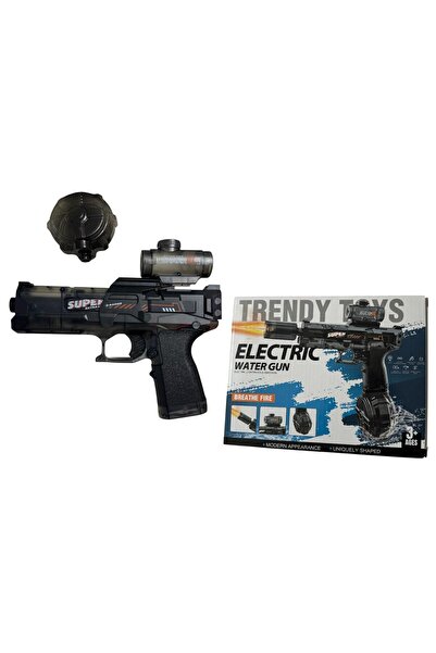 ADIRI SHOP Electric water gun for children, USB-C, continuous jet, LED light ...