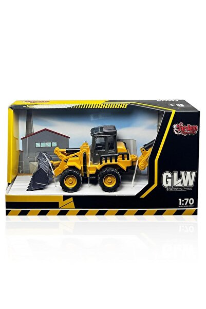Vardem Toy Boxed Frictional Metal 1:70 Excavator and Loader - Standard Standard