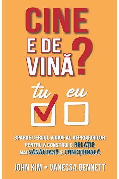Editura Herald Cine e de vina? Sparge cercul vicios al reprosuril