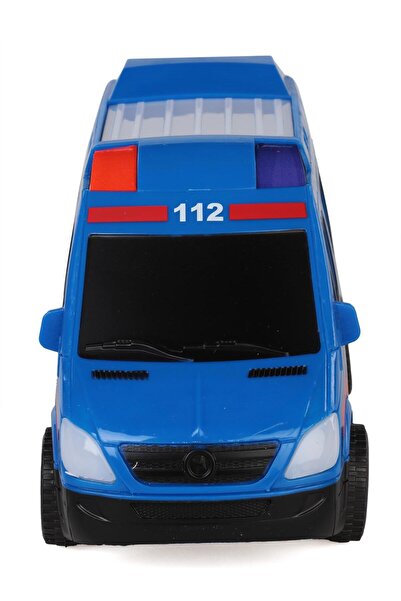 Vardem Oyuncak Kutulu Pilli AmbulansPolis,jandarma,itfaiye - Mavi