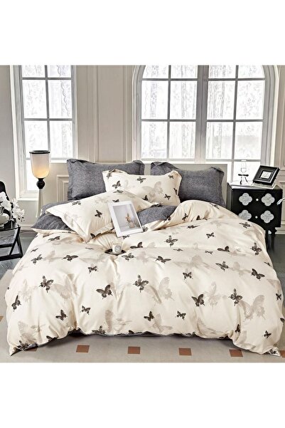 CHIRASO CHIRASO Bed Linen Set, 6 Pieces, Double Bed, Sheet 230x240, Duvet 200...