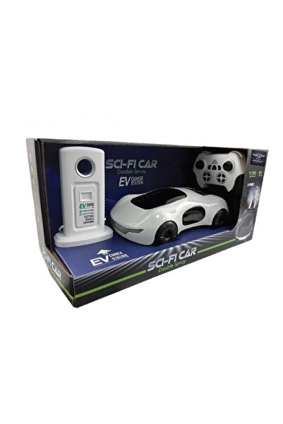 Skid Fusion سيارة تحكم عن بعد بمقياس 1:16 مع محطة شحن، طراز HH1204